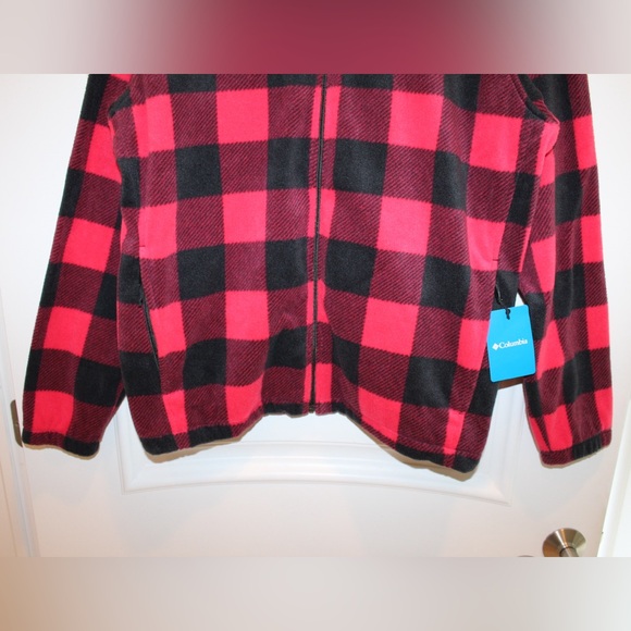 Columbia Buffalo plaid fleece jacket (men’s XL) (NWT) - Picture 3 of 9